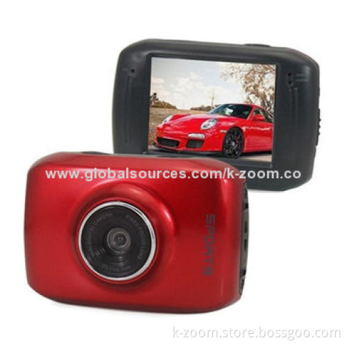 Action Camera with HD Video Recording, 120-degree, 50/60Hz Frequency
